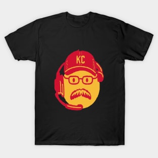 andy reid frozen Mustache T-Shirt